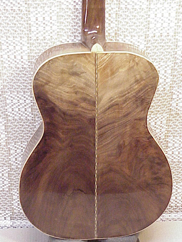 000-Style Walnut 2-piece Rear 3/4 View