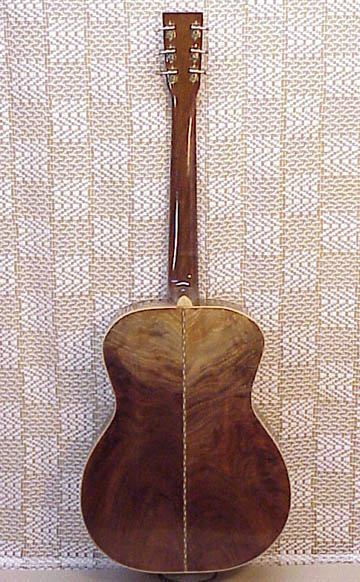 000-Style Walnut 2-piece Rear View