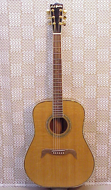 Dreadnaught-Style Koa 2-piece Front View