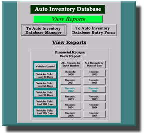 "View Reports" control screen